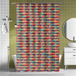Background Abstract Colorful Shower Curtain 48  x 72  (Small)  Curtain(48  X 72 ) - 42.18 x64.8  Curtain(48  X 72 )