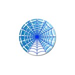 Cobweb Network Points Lines Golf Ball Marker Front
