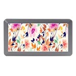 Vector Floral Art Memory Card Reader (Mini) Front