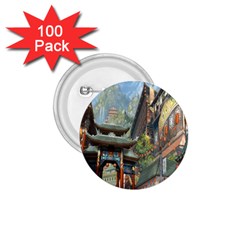 Japanese Art Painting Fantasy 1 75  Buttons (100 Pack)  by Amaryn4rt