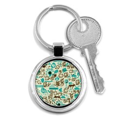 Telegramme Key Chains (round)  by Amaryn4rt