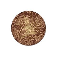 Beautiful Patterns Vector Magnet 3  (round) by Amaryn4rt
