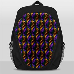 Seamless Prismatic Line Art Pattern Backpack Bag by Amaryn4rt
