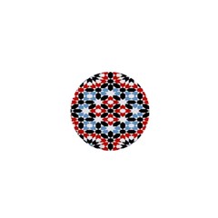 Morrocan Fez Pattern Arabic Geometrical 1  Mini Magnets by Simbadda