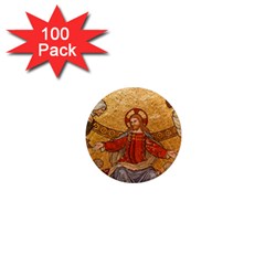 Gold Jesus 1  Mini Magnets (100 Pack)  by boho