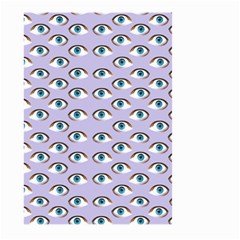 Purple Eyeballs Large Garden Flag (two Sides) by boho