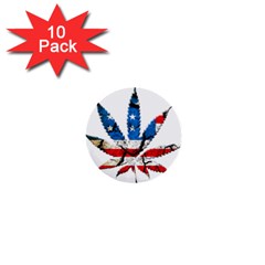 Marijuana 1  Mini Buttons (10 Pack)  by boho