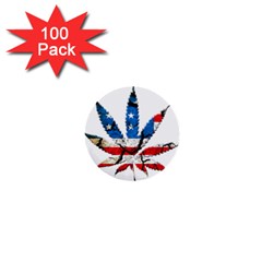 Marijuana 1  Mini Buttons (100 Pack)  by boho