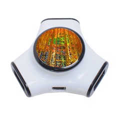Circuit Board Pattern 3-port Usb Hub by Simbadda