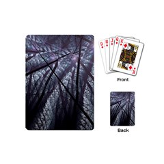 Fractal Art Picture Definition  Fractured Fractal Texture Playing Cards (mini)  by Simbadda
