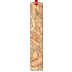 Mechanical Tech Pattern Large Book Marks by Simbadda