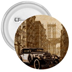 Vintage Old Car 3  Buttons by Valentinaart
