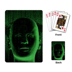 Code  Playing Card by Valentinaart