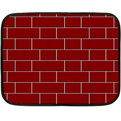 Flemish Bond Double Sided Fleece Blanket (mini)  by Simbadda