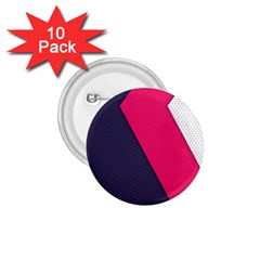 Pink Pattern 1 75  Buttons (10 Pack) by Simbadda