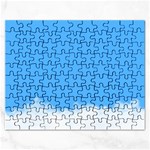 Blue Sky Clouds Day Rectangular Jigsaw Puzzl Front