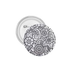 These Flowers Need Colour! 1 75  Buttons by Simbadda