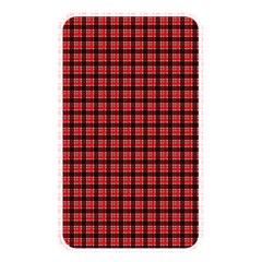Red Plaid Memory Card Reader by PhotoNOLA
