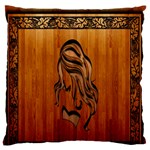 Pattern Shape Wood Background Texture Standard Flano Cushion Case (One Side) Front