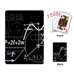 School Board  Playing Card by Valentinaart