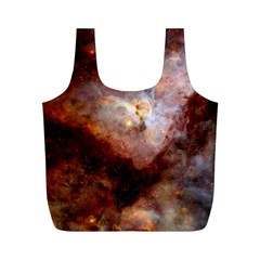 Carina Nebula Full Print Recycle Bags (m)  by SpaceShop