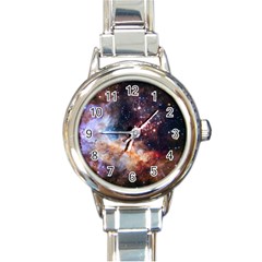 Celestial Fireworks Round Italian Charm Watch by SpaceShop