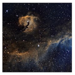 Seagull Nebula Large Satin Scarf (square) by SpaceShop