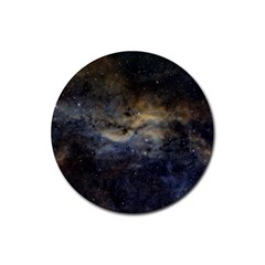 Propeller Nebula Rubber Round Coaster (4 Pack)  by SpaceShop