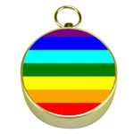 Rainbow Gold Compasses Front
