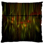 Fractal Rain Standard Flano Cushion Case (One Side) Front