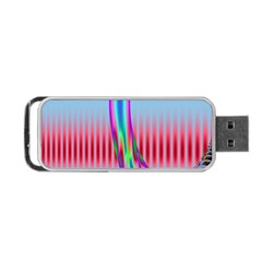 Fractal Tree Portable Usb Flash (one Side) by Simbadda