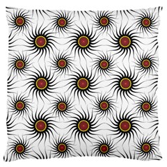 Pearly Pattern Half Tone Background Large Cushion Case (one Side) by Simbadda