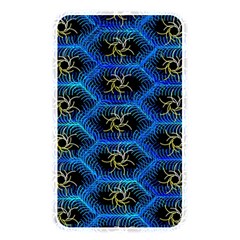 Blue Bee Hive Pattern Memory Card Reader by Amaryn4rt