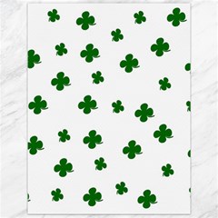 St  Patrick s Clover Pattern Canvas 12  X 16   by Valentinaart