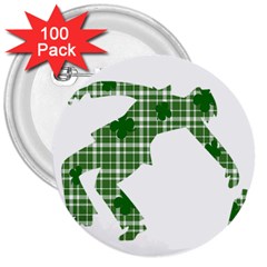 St  Patrick s Day 3  Buttons (100 Pack)  by Valentinaart