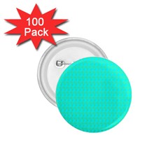 Clovers On Blue 1 75  Buttons (100 Pack)  by PhotoNOLA