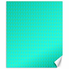Clovers On Blue Canvas 20  X 24   by PhotoNOLA