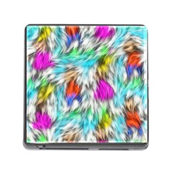 Fur Fabric Memory Card Reader (square) by Simbadda
