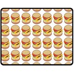 Hamburger Pattern Fleece Blanket (Medium)  60 x50  Blanket Front
