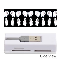 Cute Ghost Pattern Memory Card Reader (stick)  by Simbadda
