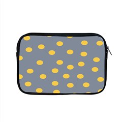 Limpet Polka Dot Yellow Grey Apple Macbook Pro 15  Zipper Case by Mariart