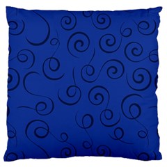 Pattern Large Cushion Case (one Side) by Valentinaart