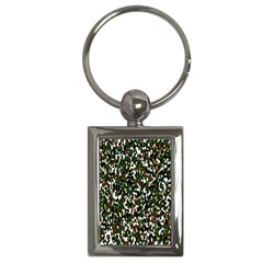 Camouflaged Seamless Pattern Abstract Key Chains (rectangle)  by Nexatart