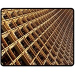 Construction Site Rusty Frames Making A Construction Site Abstract Fleece Blanket (Medium)  60 x50  Blanket Front