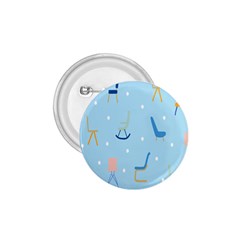 Seat Blue Polka Dot 1 75  Buttons by Mariart