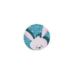 Easter Bunny  1  Mini Magnets by Valentinaart
