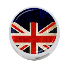 Flag Of Britain Grunge Union Jack Flag Background 4-port Usb Hub (one Side) by Nexatart