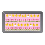 Easter - chick and tulips Memory Card Reader (Mini) Front