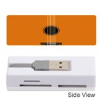 Minimalism Art Simple Guitar Memory Card Reader (Stick)  Front