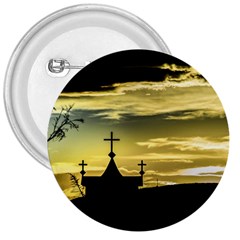 Graves At Side Of Road In Santa Cruz, Argentina 3  Buttons by dflcprints